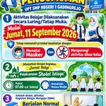 Pembelajaran Tatap Muka Mulai 11 September 2026